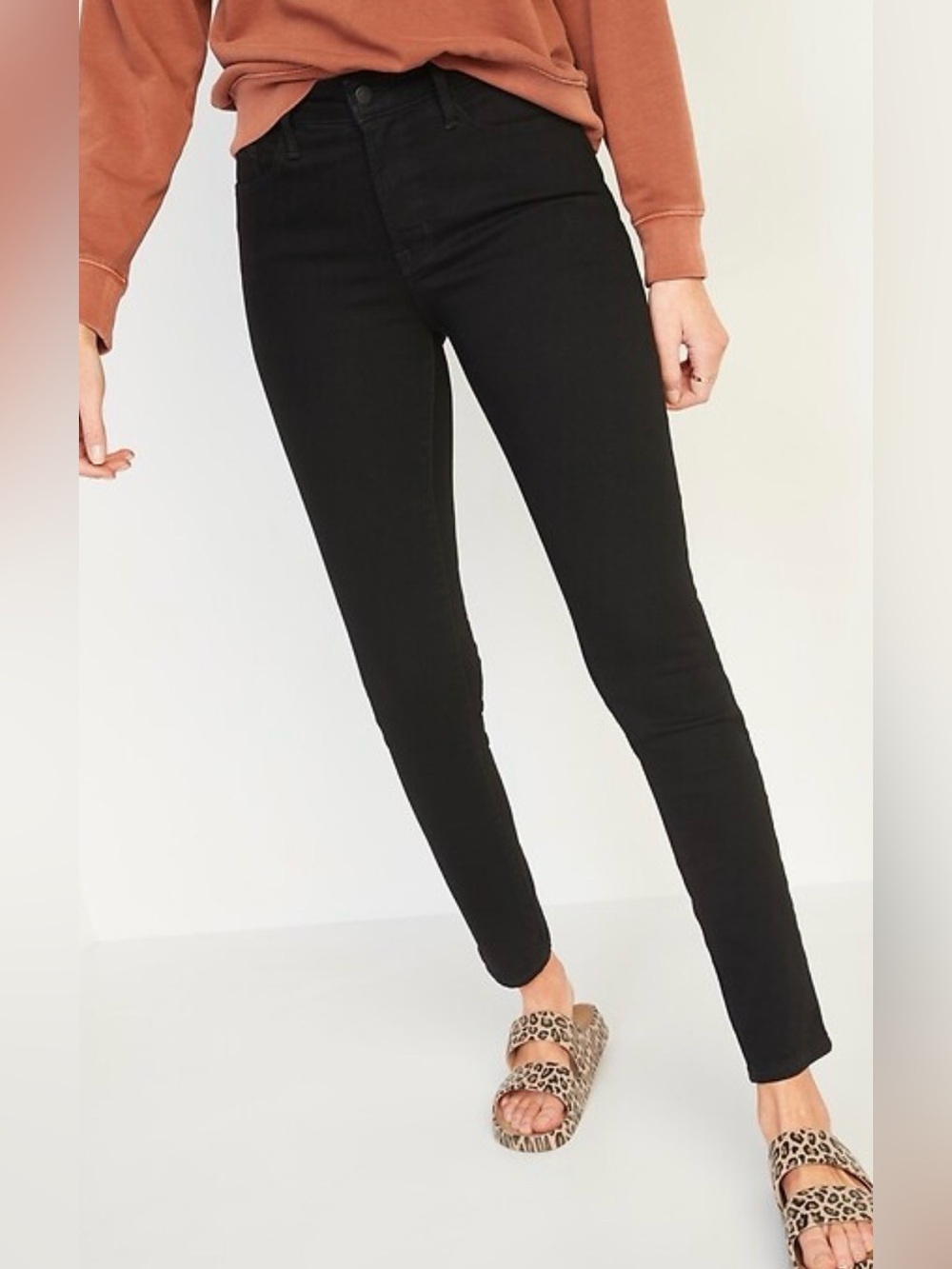 Old Navy Pop Icon Skinny Black Jeans NWT